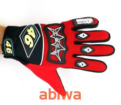 RĘKAWICE ''46'' CZERWONE -L