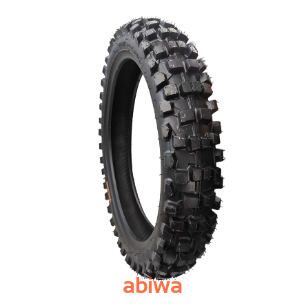 OPONA 100/80-17 TL - BEZDĘTKOWA - ABIWA by BOSS - 6 warstwowa, BL-616, HOMOLOGACJA DOT25