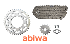 ZESTAW NAPĘDOWY CROSS 125 (14/41 (76MM) + ŁAŃCUCH 428-120L) CROSS, PITBIKE, MRF, KXD, KAYO